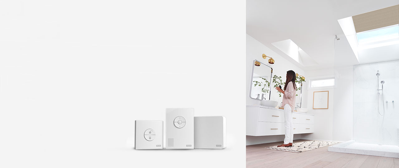 VELUX Skylights installed in a Kitchen